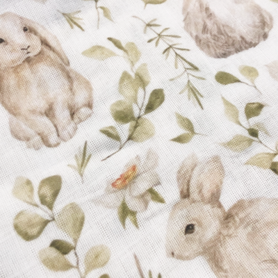 Bunny Muslin Wrap