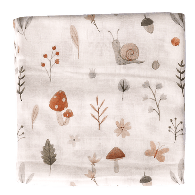 Mushroom Muslin Wrap