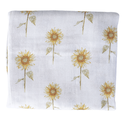 Sunflower Muslin Wrap