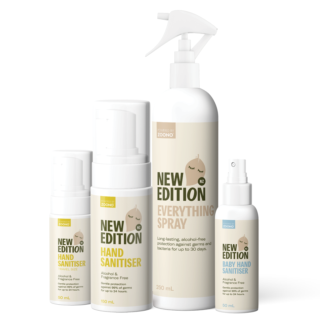 Family, Travel and Surface Sanitising Pack by New Edition NZ
